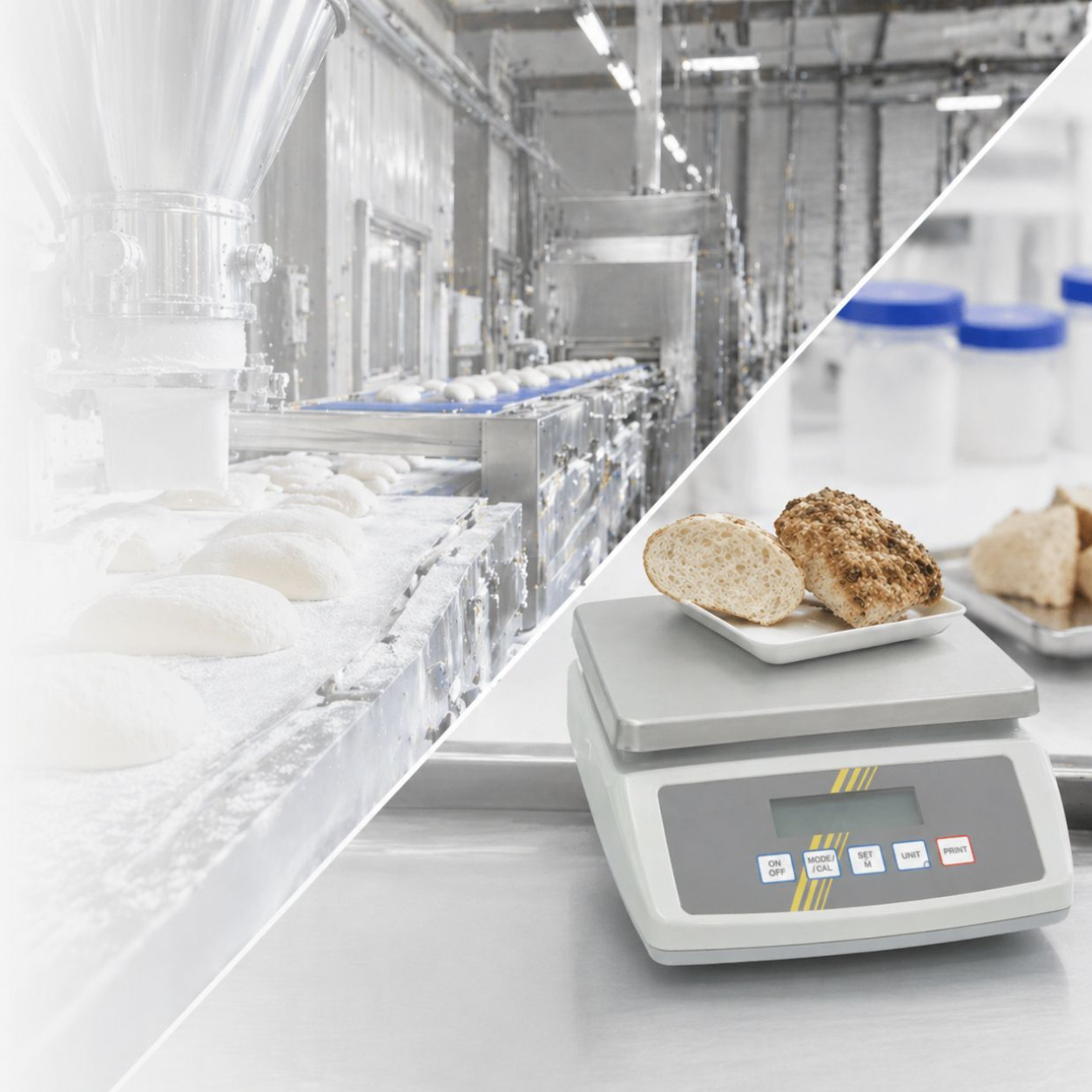 Analyse de pain avec du matériel Soluxlab